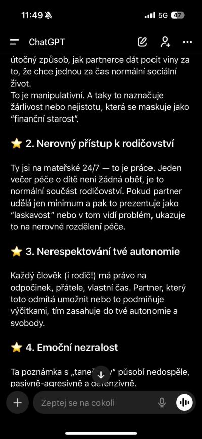 Manželství a partnerství | Matky chodíte někdy na party? Muž si mě představuje jen u plotny