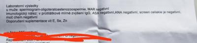 Snažení | Pro muže - porucha plodnosti