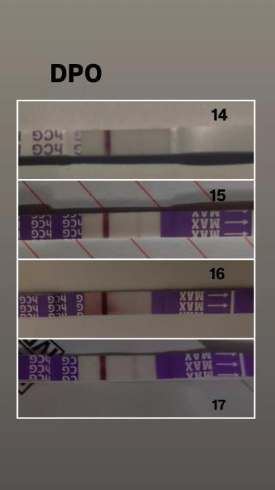Testování a těhotenský test | 13 DPO - vidíte tam něco?