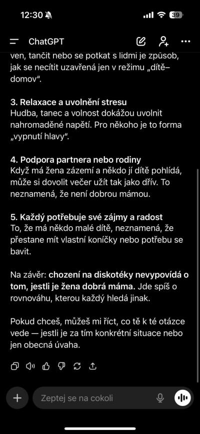 Manželství a partnerství | Matky chodíte někdy na party? Muž si mě představuje jen u plotny