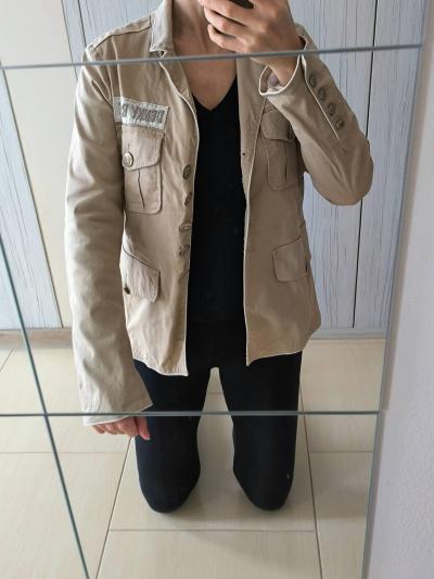 Sako Denny Rose velikost L béžové na knoflíčky