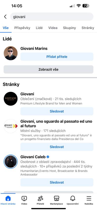 Domácnost | Aviváž Giovanni