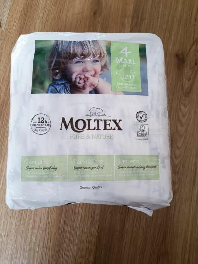 Recenze z kampaně Přebaleno: Jak hodnotíte plenky Moltex Pure & Nature?