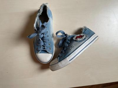Džínové tenisky, dřené a rty, vel 36, Fashion