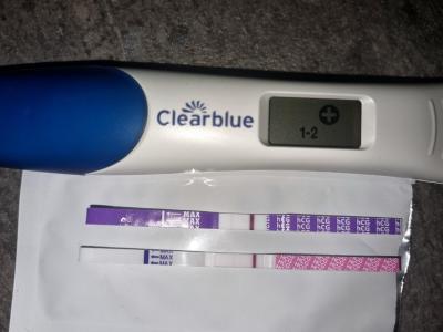Testování a těhotenský test | Duch na těhotenském testu?