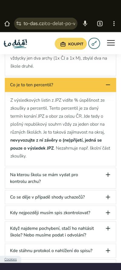 Školák | Přijímačky 2025