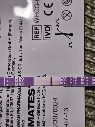 Testování a těhotenský test | Slaba čárka na testu mamatest
