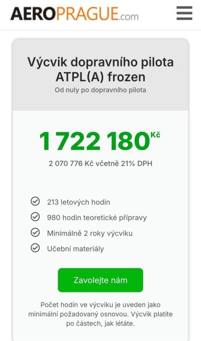 Studium a kurzy | Dcera a letecký výcvik – podpořily byste své dítě?