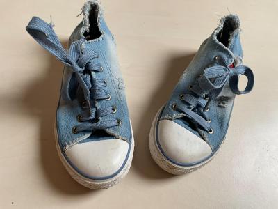 Džínové tenisky, dřené a rty, vel 36, Fashion