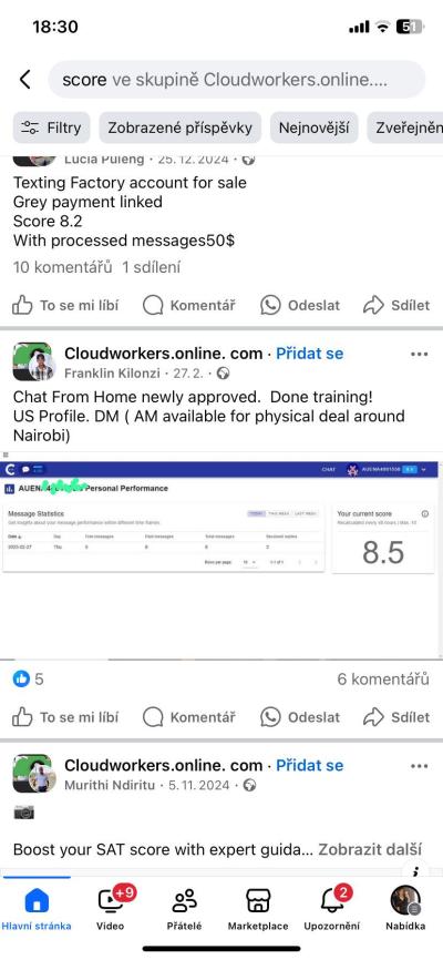 Zaměstnání | Moderátor Cloudworkers