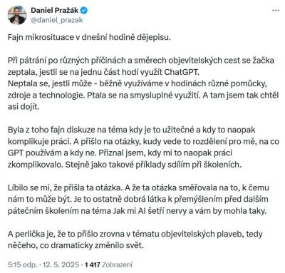 Školák | ChatGPT ve škole, používá někdo?