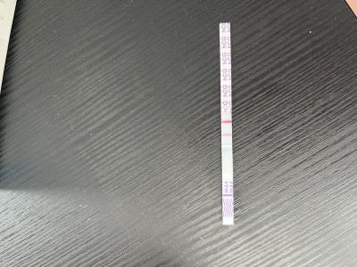 Testování a těhotenský test | 6 dní zpoždění a taková čárka