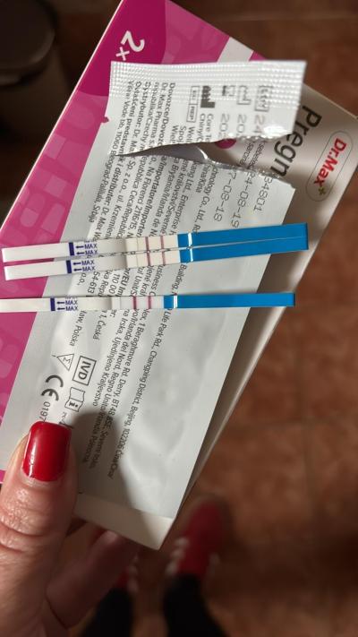 Testování a těhotenský test | Testy po KET 9. den