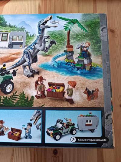 Lego Jurský svět 75935 Setkání s Baryonyxem