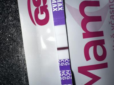 Testování a těhotenský test | 10 dpo, duch?