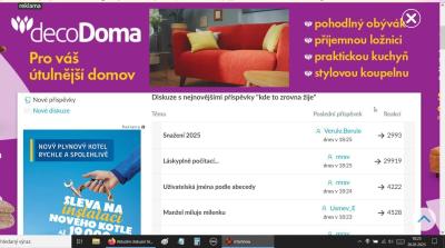 Dotazy pro adminy | Chyba v Matrixu /e-miminu/