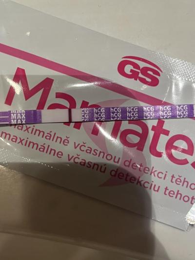 Testování a těhotenský test | Foto těhotenského testu: Vidíte ducha? 9-10 dpo