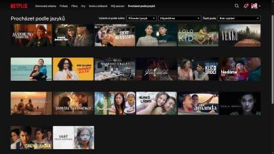 Filmy, seriály, muzika, knížky, hry | Netflix