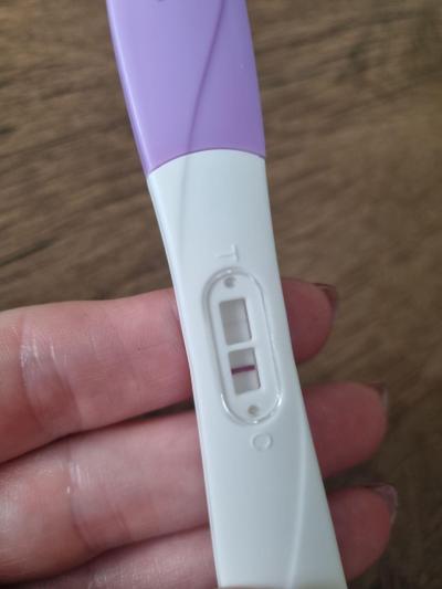 Testování a těhotenský test | Duch na těhotenském testu?