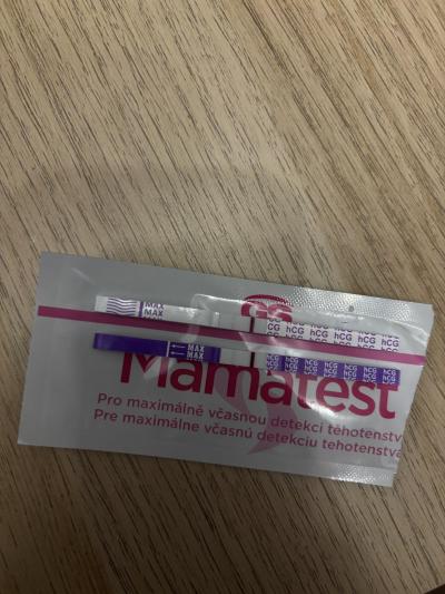 Testování a těhotenský test | Foto: těhotenský test 10 mIU/ml - negativní, clearblue s 25 duch?