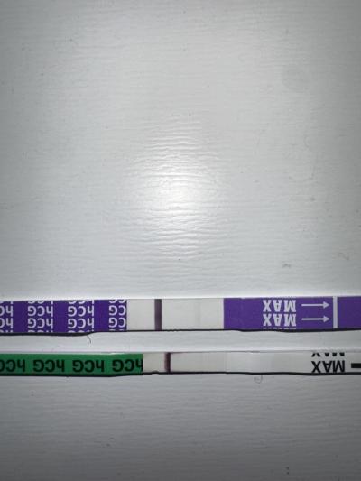 Testování a těhotenský test | 10 dpo, duch?