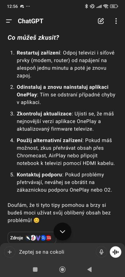 Filmy, seriály, muzika, knížky, hry | OnePlay - neustále výpadky