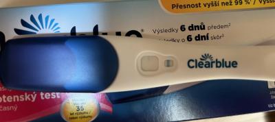 Testování a těhotenský test | Lovkyně duchů - clear blue