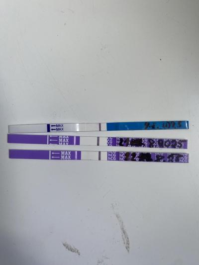 Testování a těhotenský test | Těhotenství - slabý duch na testu