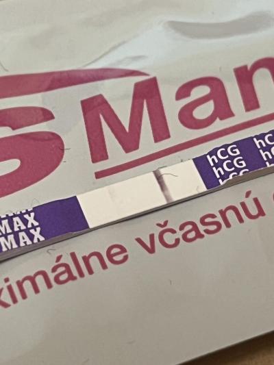 Testování a těhotenský test | Vidite neco na ttt?
