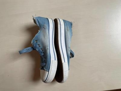 Džínové tenisky, dřené a rty, vel 36, Fashion