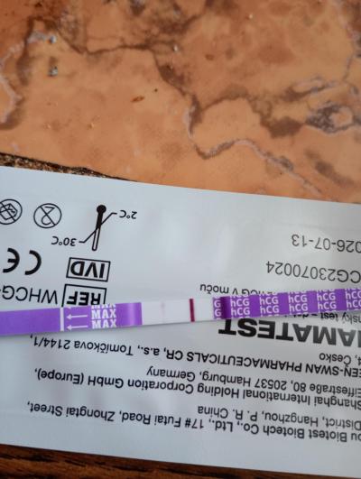 Testování a těhotenský test | Slaba čárka na testu mamatest
