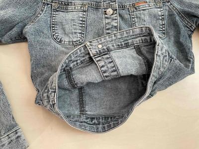 Džínová bunda, plísňová, vel S, Strom jeans