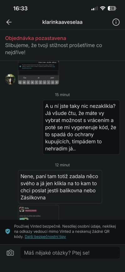 Nakupujeme - obchody, reklamace | Vinted - jak vrátit zboží?