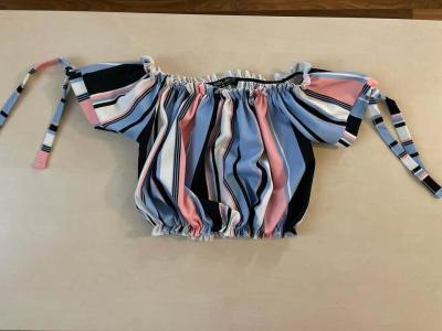 Nový crop top na ramena, vel XL i méně