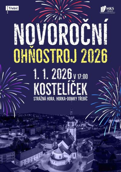 Jednodenní výlety a restaurace | Třebíč - ohňostroj a světýlka