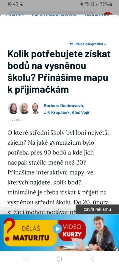 Školák | Přijímačky 2025