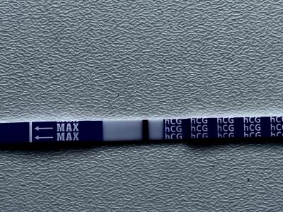 Testování a těhotenský test | LRyska na tehotenském testu?