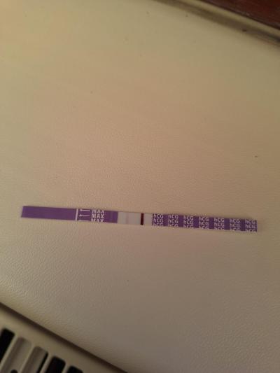 Testování a těhotenský test | 11 den po ovulaci a na tt slabá čárka?