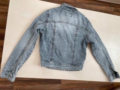 Džínová bunda, plísňová, vel S, Strom jeans