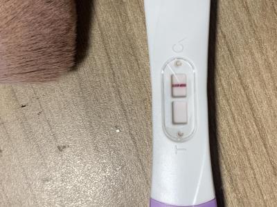 čerstvý test udělaný 15 min zpet