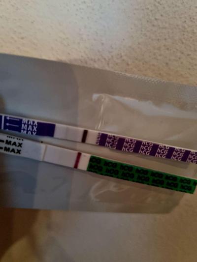 Testování a těhotenský test | Duch na těhotenském testu?