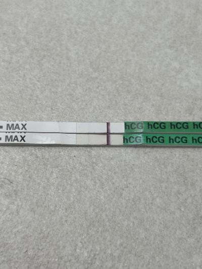 Testování a těhotenský test | 8 dní od ovitrelle