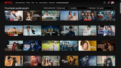 Filmy, seriály, muzika, knížky, hry | Netflix