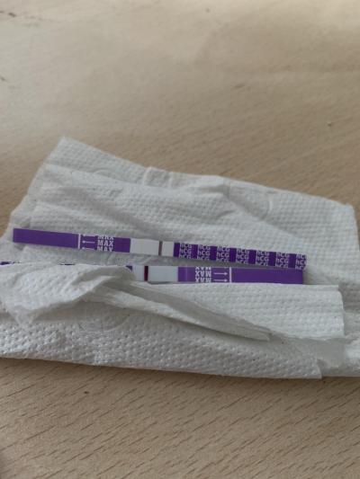 Testování a těhotenský test | Těhotenský test,duch