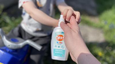 Klára: Repelent OFF! Kids se stal součástí naší výbavy na každou procházku.