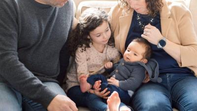Jay, Charlotte, Thomas and Erin Barretovi.