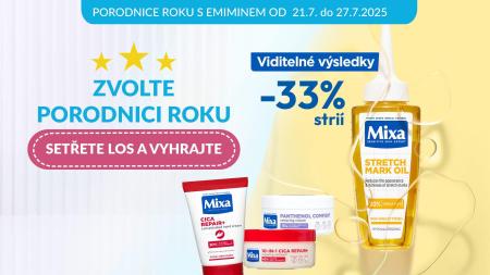 Volíme Porodnici roku 2025: Tento týden soutěžíme o kosmetiku Mixa