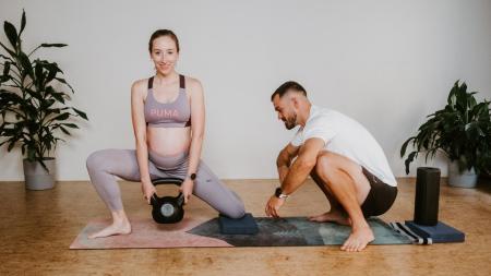 Jak správně cvičit a zdravě jíst v těhotenství a po porodu