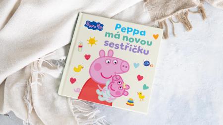 Peppa má sestřičku! Nová knížka, která si získala srdce malých čtenářů