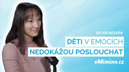 Rodiče do emocí dítěte zasahují často příliš aktivně. Měli by uklidnit sebe